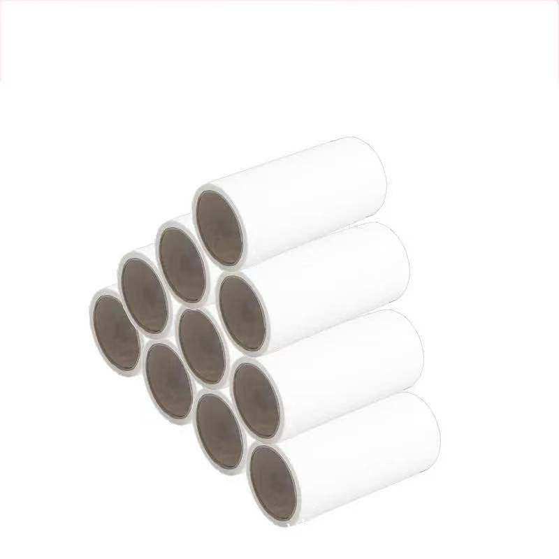 1粘毛器可撕式纸 滚刷吸毛衣服黏毛毡毛滚子 粘毛器替换芯