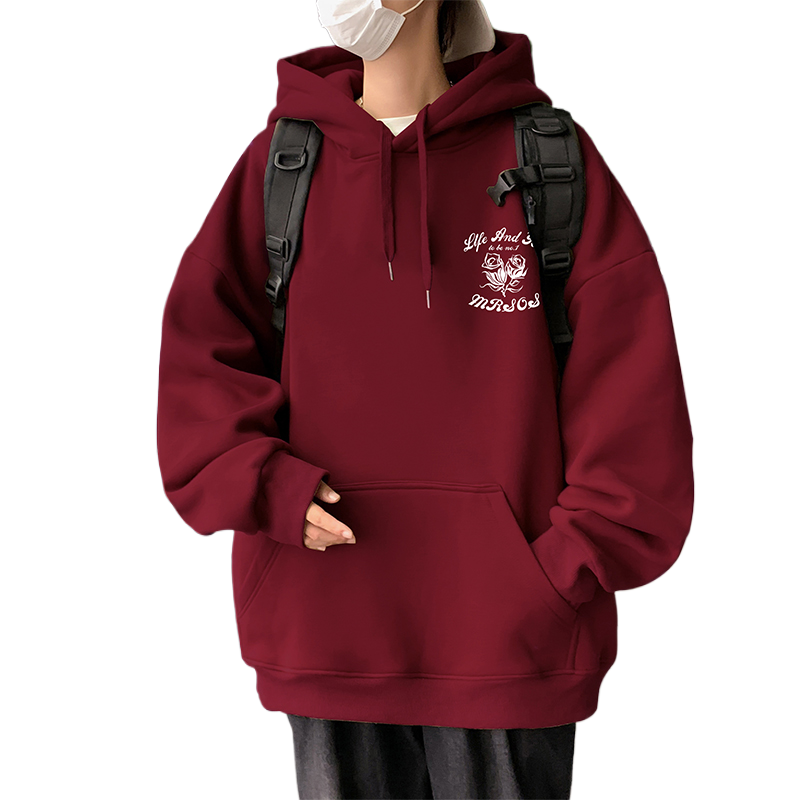 清仓捡漏加绒加厚卫衣男款秋冬季宽松美式高街外套潮牌长袖连帽衫 - 图3