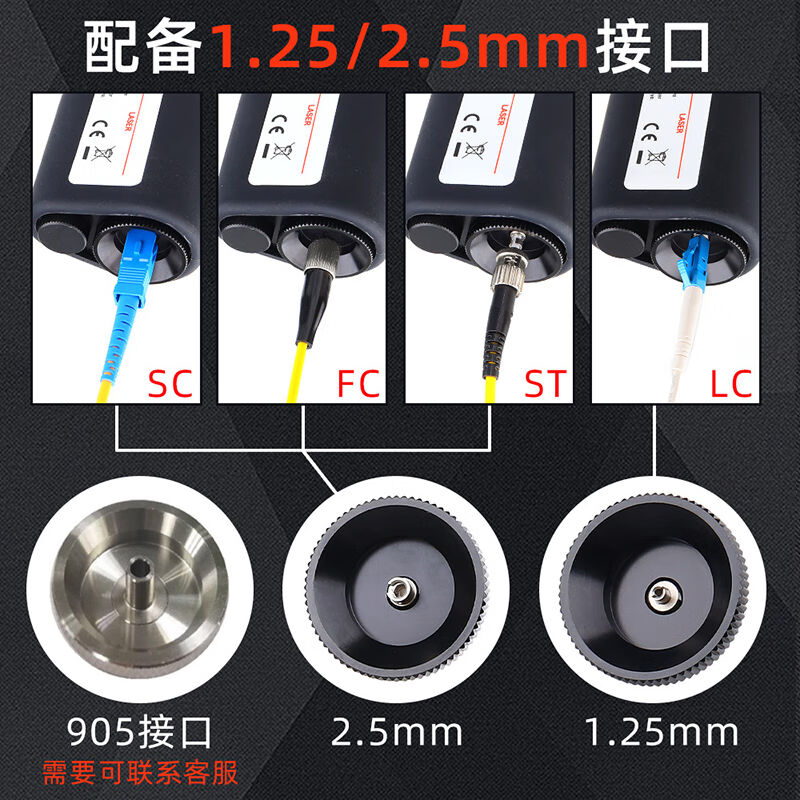 EB-LINK手持便携式光纤跳线端面检测仪光纤显微镜光纤放大镜检视 - 图1