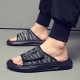 Men's trendy summer thick-soled anti-slip beach slippers