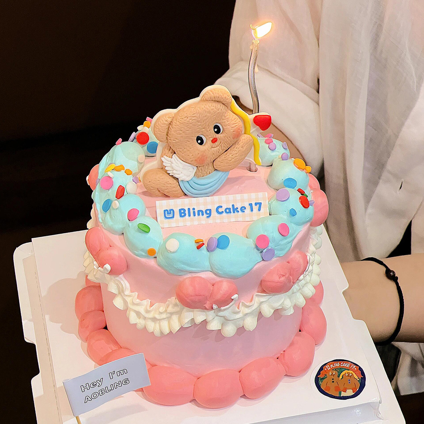 超浪漫520情人节黄油小熊爱心丘比特蛋糕装饰插件情侣纪念日甜品,淘宝优惠券,粉丝福利购,淘宝优惠卷