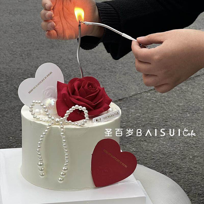 214情人节红色系玫瑰蛋糕装饰气球小熊摆件爱心love情侣告白围边,淘宝优惠券,粉丝福利购,淘宝优惠卷