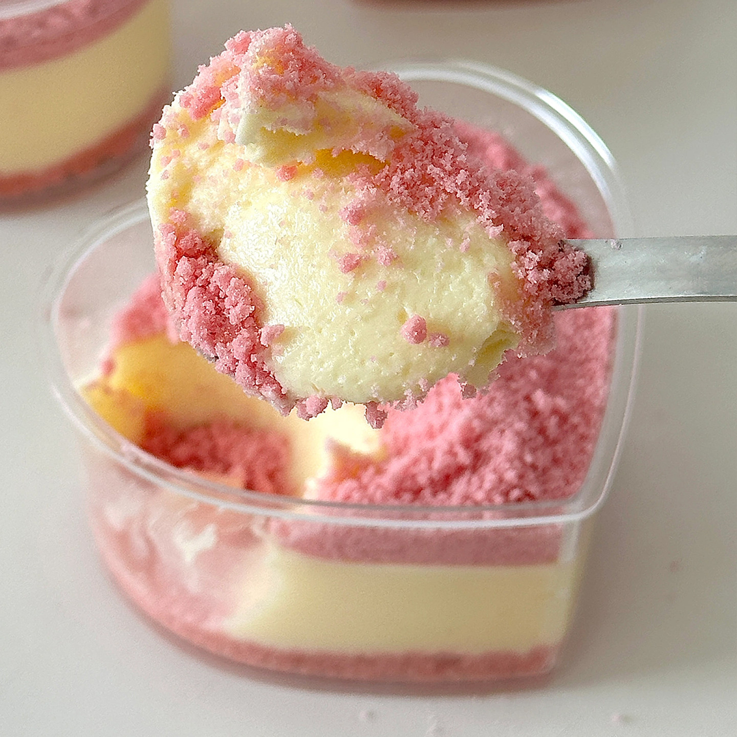 治愈系露营春游情人节mini爱心芝士蛋糕装饰透明爱心杯透明杯装扮,淘宝优惠券,粉丝福利购,淘宝优惠卷