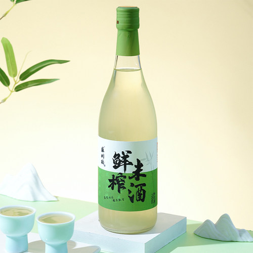 苏州桥鲜榨米酒5度苏州老字号糯米酒特产酒酿700ml 6瓶装醪糟米酿 - 图1