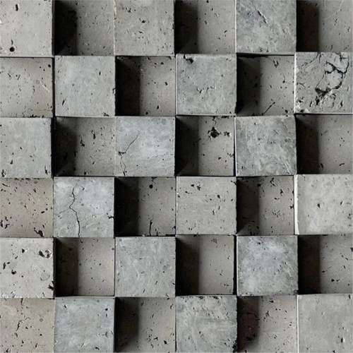 红马赛克款外墙砖红砖红砖防潮凹凸老背景墙艺术片方砖网格肌理砖 - 图1