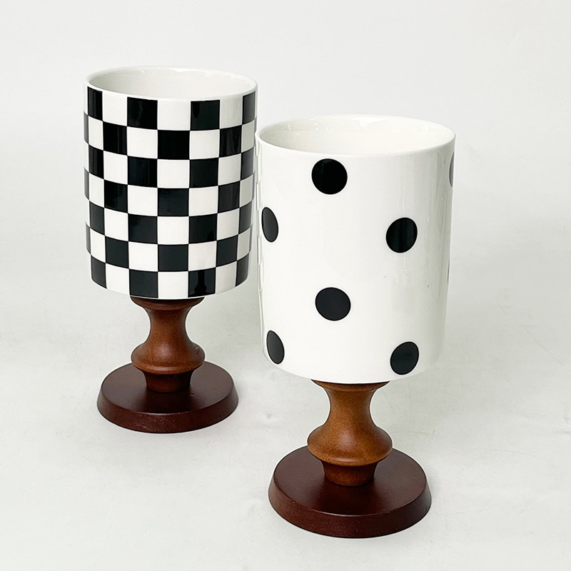 复古化妆刷收纳筒化妆品收纳盒口红眉笔梳子刷子化妆刷桶桌面笔筒 - 图1