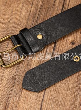 跨境复古塑料子弹腰带新款欧美朋克PU皮革腰带