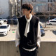 MRCYC Autumn Korean Style Trendy Loose Knitted Vest