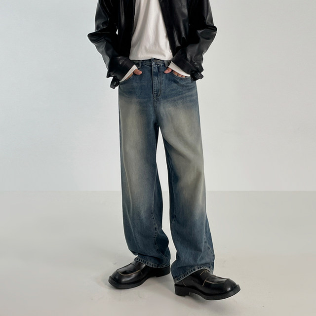 MRCYC ພາກຮຽນ spring ແບບເກົາຫຼີລ້າງ jeans ຊື່