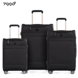 Чемодан, вместительный и большой комплект, 20 дюймов, 24 дюймов, ткань оксфорд