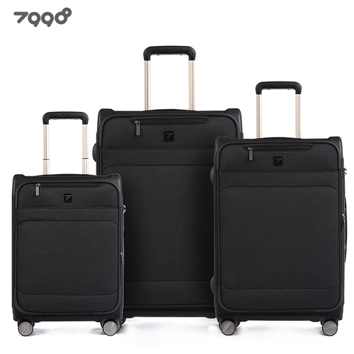 Чемодан, вместительный и большой комплект, 20 дюймов, 24 дюймов, ткань оксфорд