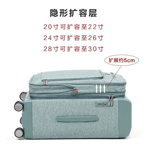 Универсальный чемодан, ткань оксфорд, 20 дюймов