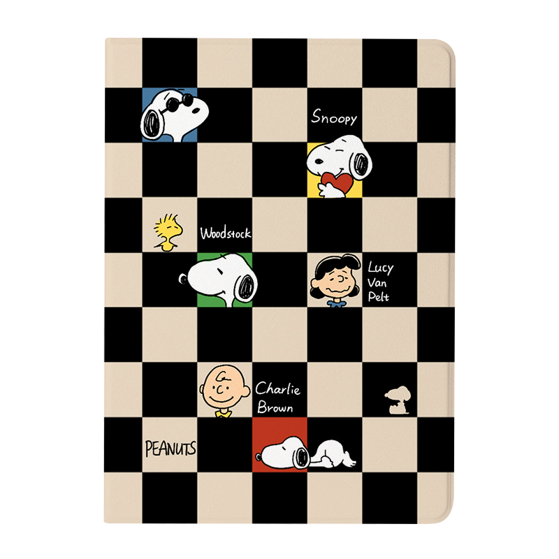 棋盘格史努比2021新款苹果65保护套