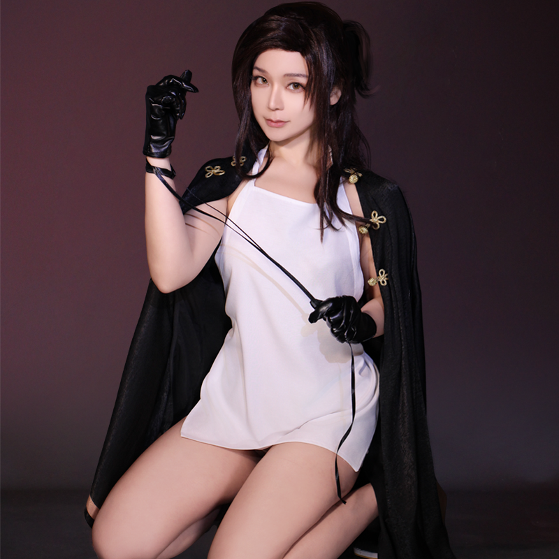 预售面包家王耀cos服黑塔利亚cosplay含亵衣假发衣服鞋子aph黑帮 - 图2