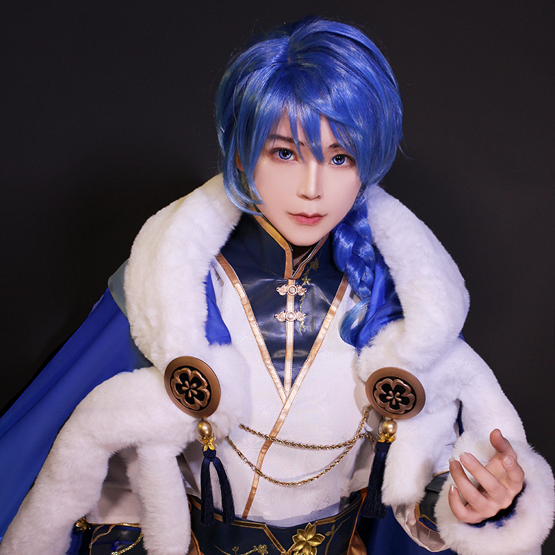 返场复刻面包家cosplay王者荣耀弈星新踏雪寻梅游戏cos服鞋套装 - 图2