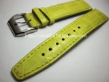 Высококачественный плавный ремешок для часов ручной работы, 20mm, 21mm, 22mm, крокодил