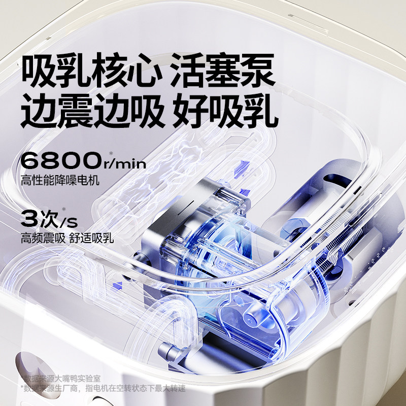 boboduck大嘴鸭吸奶器电动单双边按摩便携母乳全自动挤奶器免手扶 boboduck大嘴鸭吸奶器电动单双边按摩便携母乳全自动挤奶器免手扶