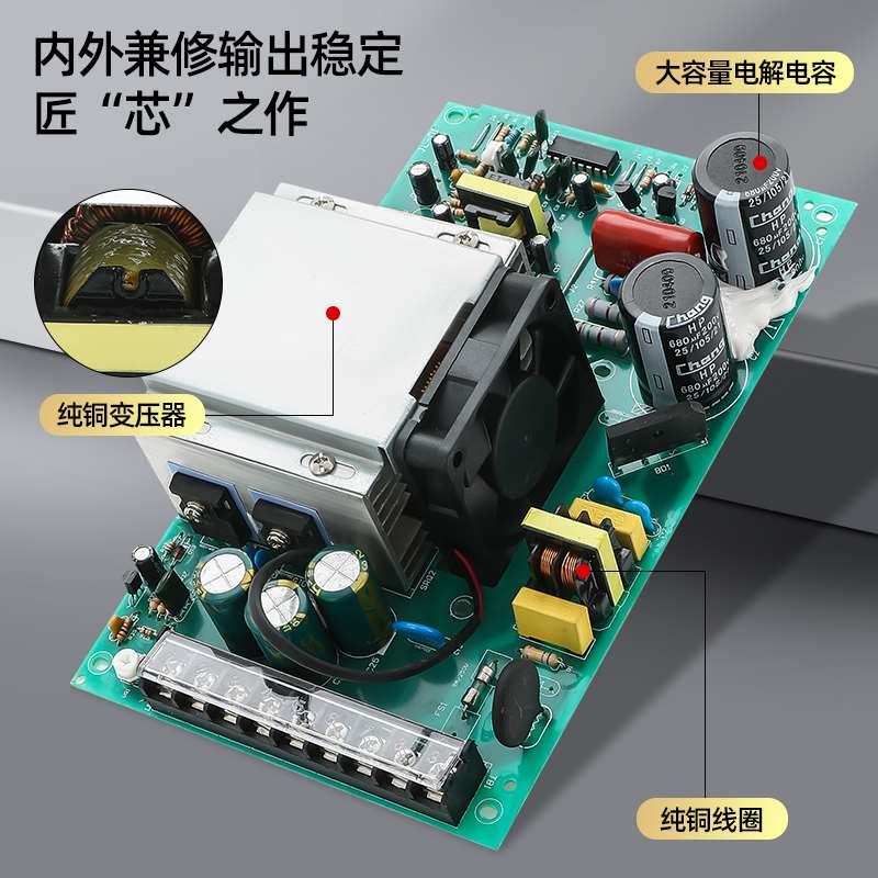 高档明伟开关电源RPS-350W-24V 12V 5V防雨防水室外灯带监控工业 - 图2