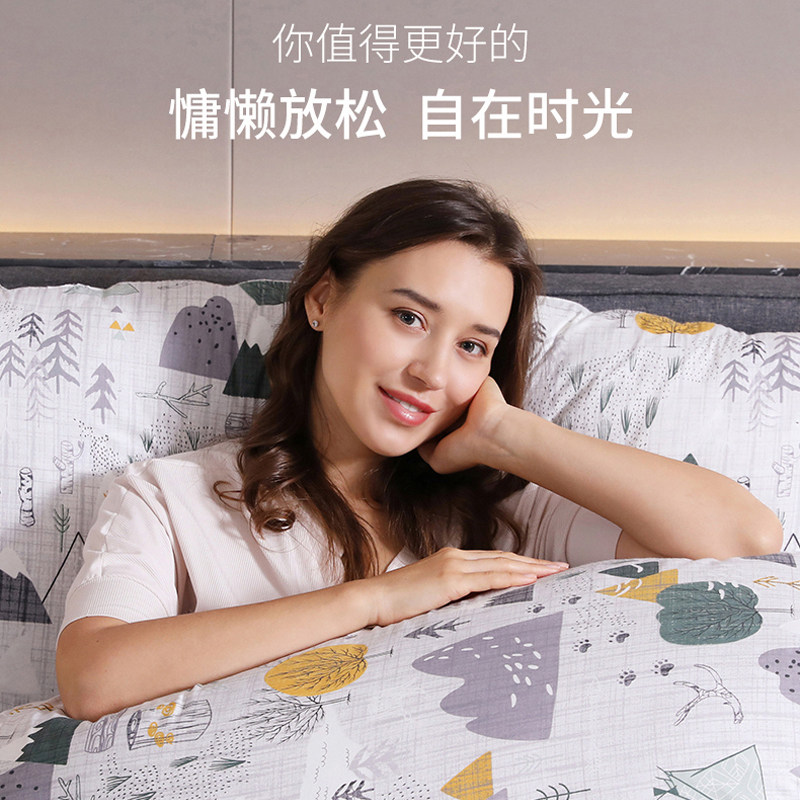 孕妇枕头护腰侧睡枕u型孕期靠垫 曼乐雅护腰枕