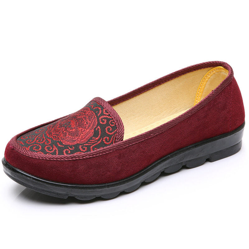 老北京布鞋女鞋单鞋复古奶奶鞋老年鞋软底平底春秋妈妈鞋特大码42,淘宝优惠券,粉丝福利购,淘宝优惠卷