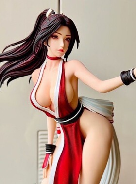 现货 美少女手办不知火舞红装版黑装版手办模型摆件特效周边礼物
