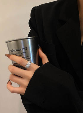 2024年新款冷淡风个性设计感戒指