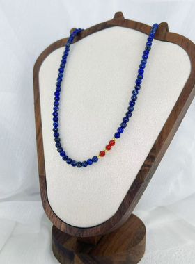 原创青金石送礼轻奢天然蓝色复古