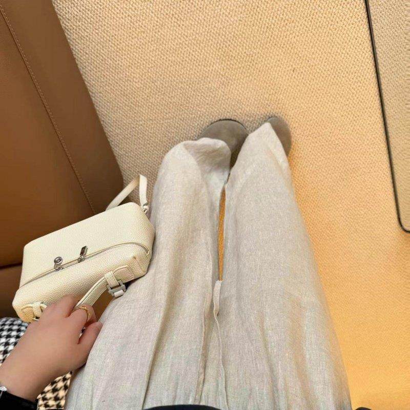 法国Rixo Rane ⭐棉麻宽裤女宽松直筒长裤垂感松弛感裤子休闲 裤,淘宝优惠券,粉丝福利购,淘宝优惠卷