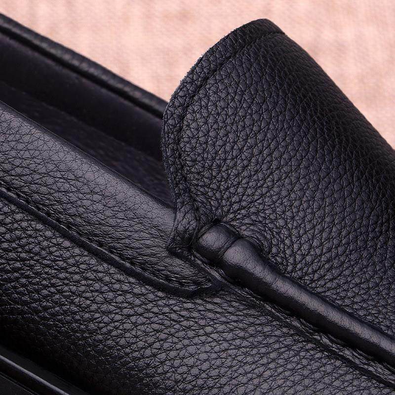 意大利设计风『DMXUXM』!高端大气!头层牛皮商务一脚蹬乐福鞋男潮,淘宝优惠券,粉丝福利购,淘宝优惠卷