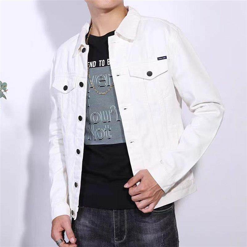 香港2025新款高端白色牛仔外套男士夹克衣休闲男装潮牌牛仔衣春秋,淘宝优惠券,粉丝福利购,淘宝优惠卷