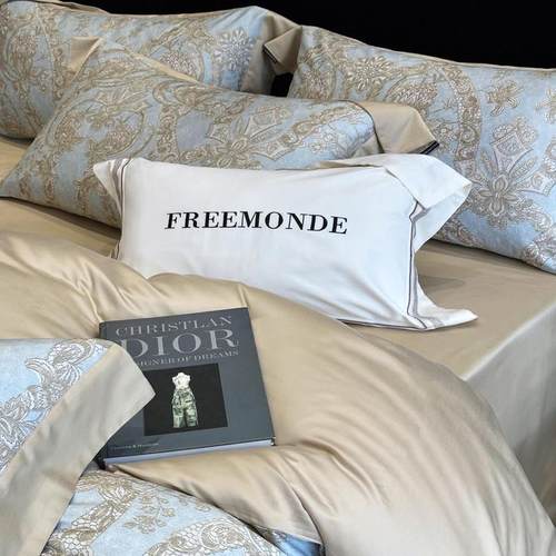 享受此刻的惬意｜欧式120S天丝棉四件套高级感纯棉被套床单床品 - 图1