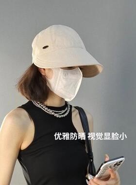 Jozoz正品赵露丝同款遮阳渔夫帽适合短发女式防晒帽2025新款