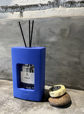 创意水泥试管散香器无火香氛香薰精油家用卧室内扩香摆件清仓处理