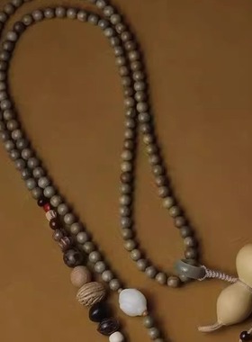 中式手机挂绳斜挎背吊绳结实牢固十八子葫芦菩提子盘玩