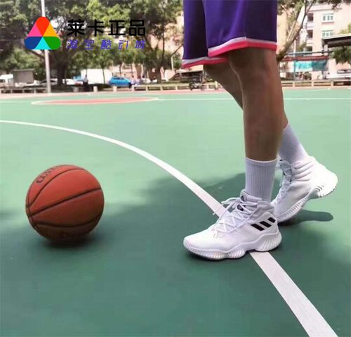 莱卡正品Adidas Pro Bounce男子实战缓震训练运动鞋篮球鞋 FW5745 - 图0