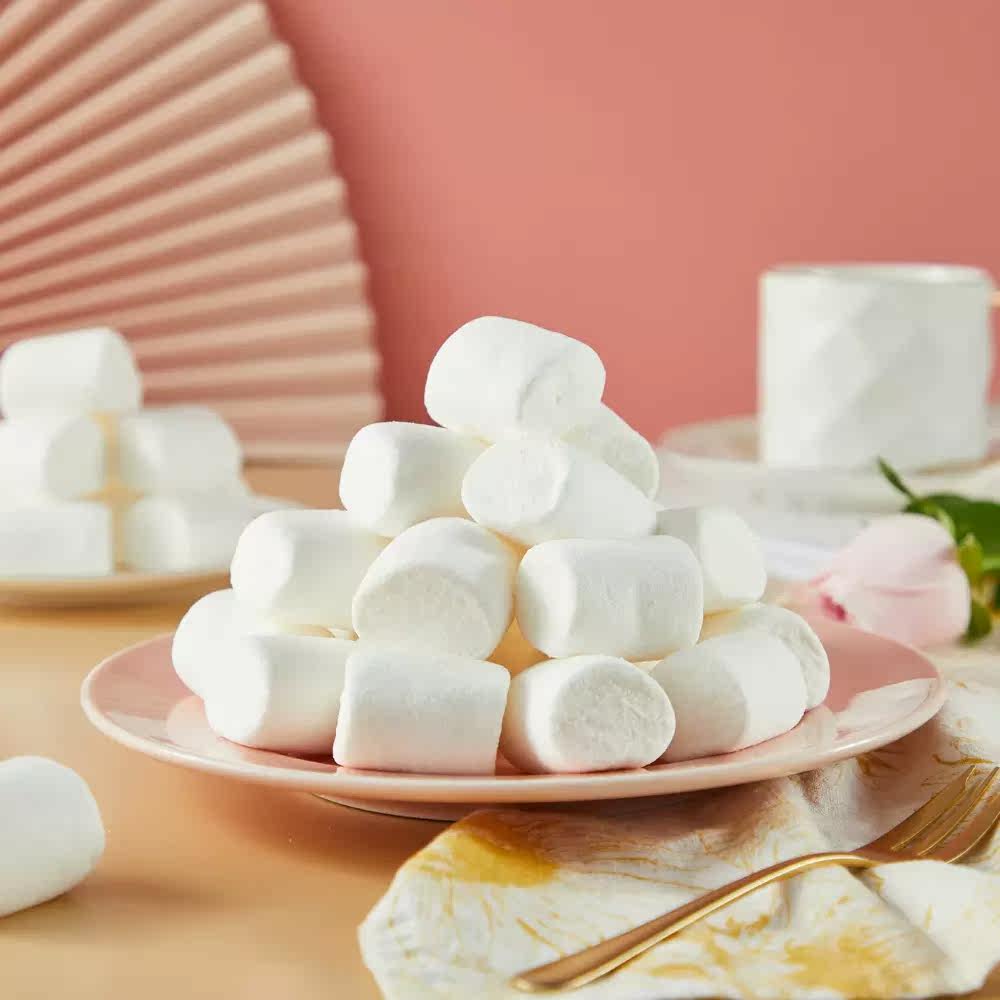 代购盒马mr mallo/马洛先生 原味棉花糖250g/800g 比利时进口