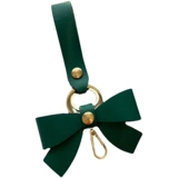 Оригинальный кожаный изысканный модный милый брелок ручной работы с бантиком, подарок на день рождения