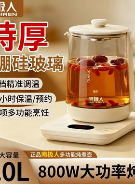 养生壶办公室烧水多功能家用大容量煮茶器自动保恒温烧水壶