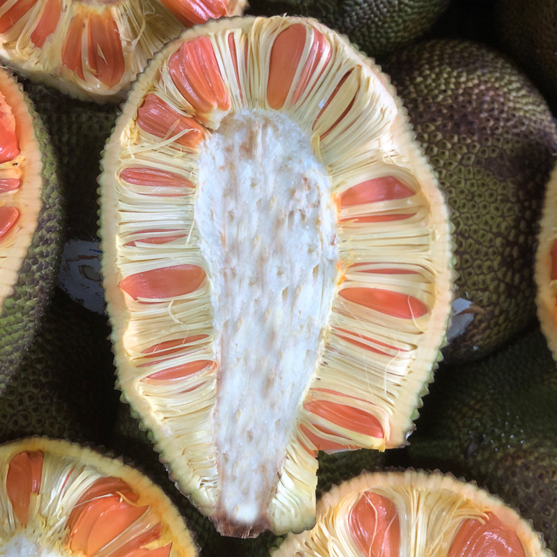 1#—20#拍这里【半个装熟果收货能吃】正宗印尼红肉菠萝蜜,淘宝优惠券,粉丝福利购,淘宝优惠卷