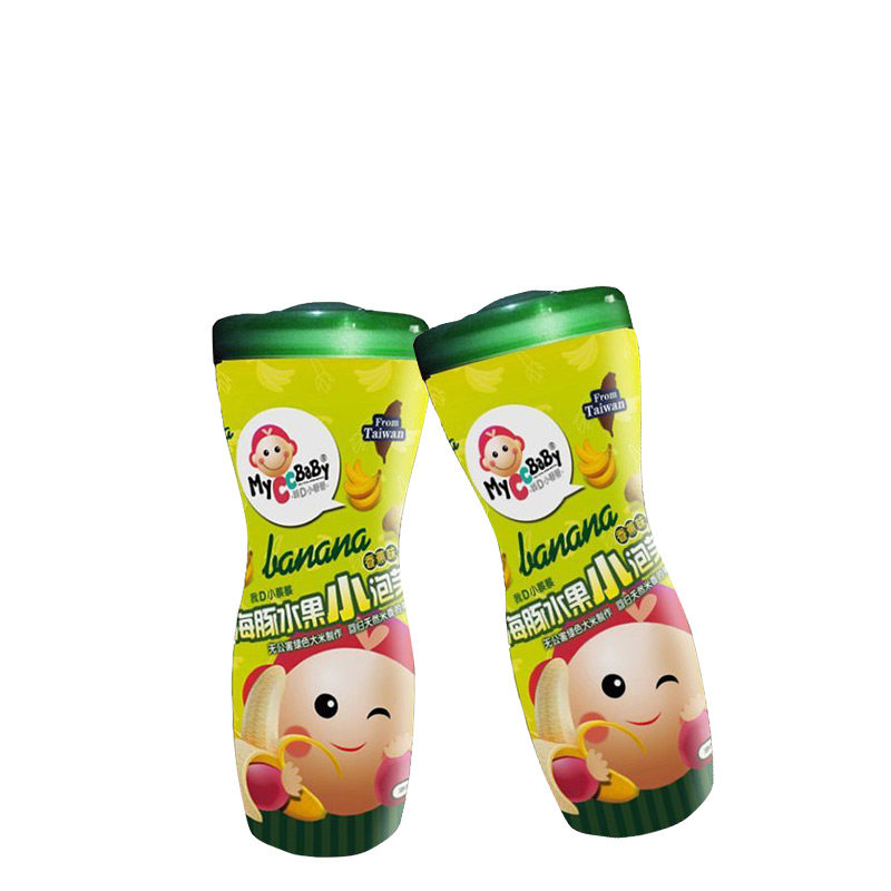 我d小蔡蔡台湾海豚水果小不送泡芙 myccbaby我d小蔡蔡膨化食品