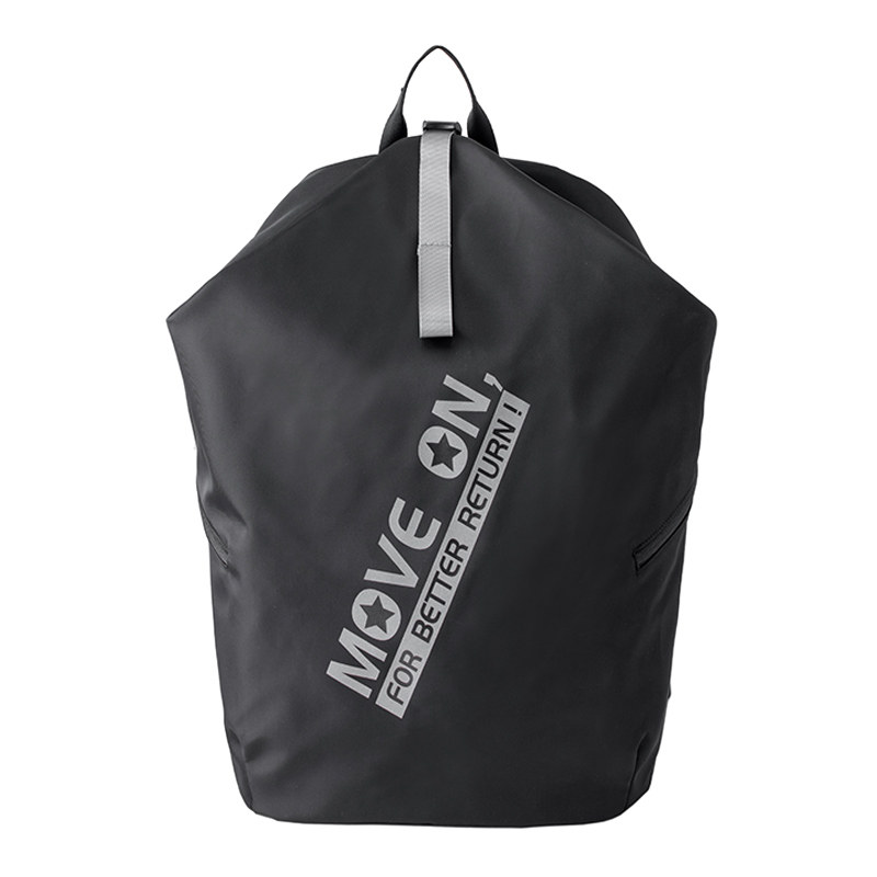 森马男士户外休闲懒人收纳双肩包 森马河泰兴双肩背包