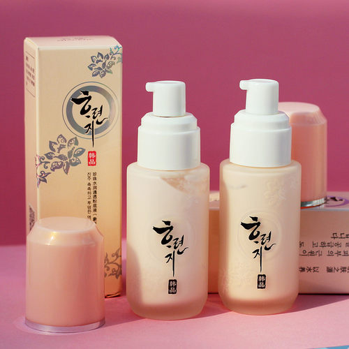 名蔻韩品丝滑透气粉底液珍珠水润通透遮瑕裸妆名寇护肤化妆品国货 - 图2