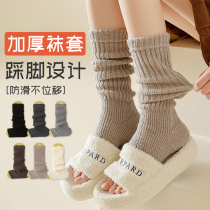 Snow Boots Pile Socks Socks Socks Autumn Winter Womens Knitted Leg Jacket y2k Hot Girl 2023 New Grey Stomaty Socks