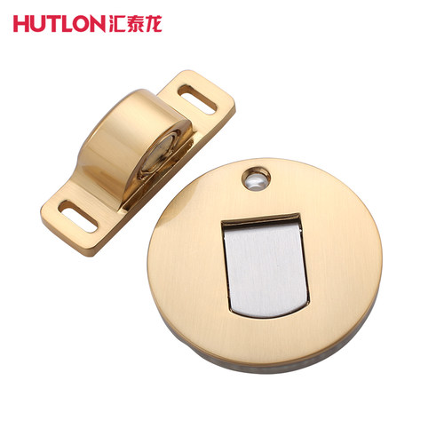 汇泰龙地吸门吸地装隐形门挡门碰卫生间防撞门阻吸门器强磁HA-854 - 图3