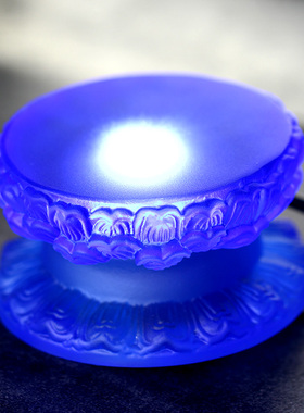 琉璃佛像射灯底座灯座台