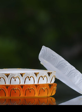 琉璃莲花底座发光供台佛像台座