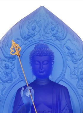 东方古法琉璃坛城菩萨药师佛