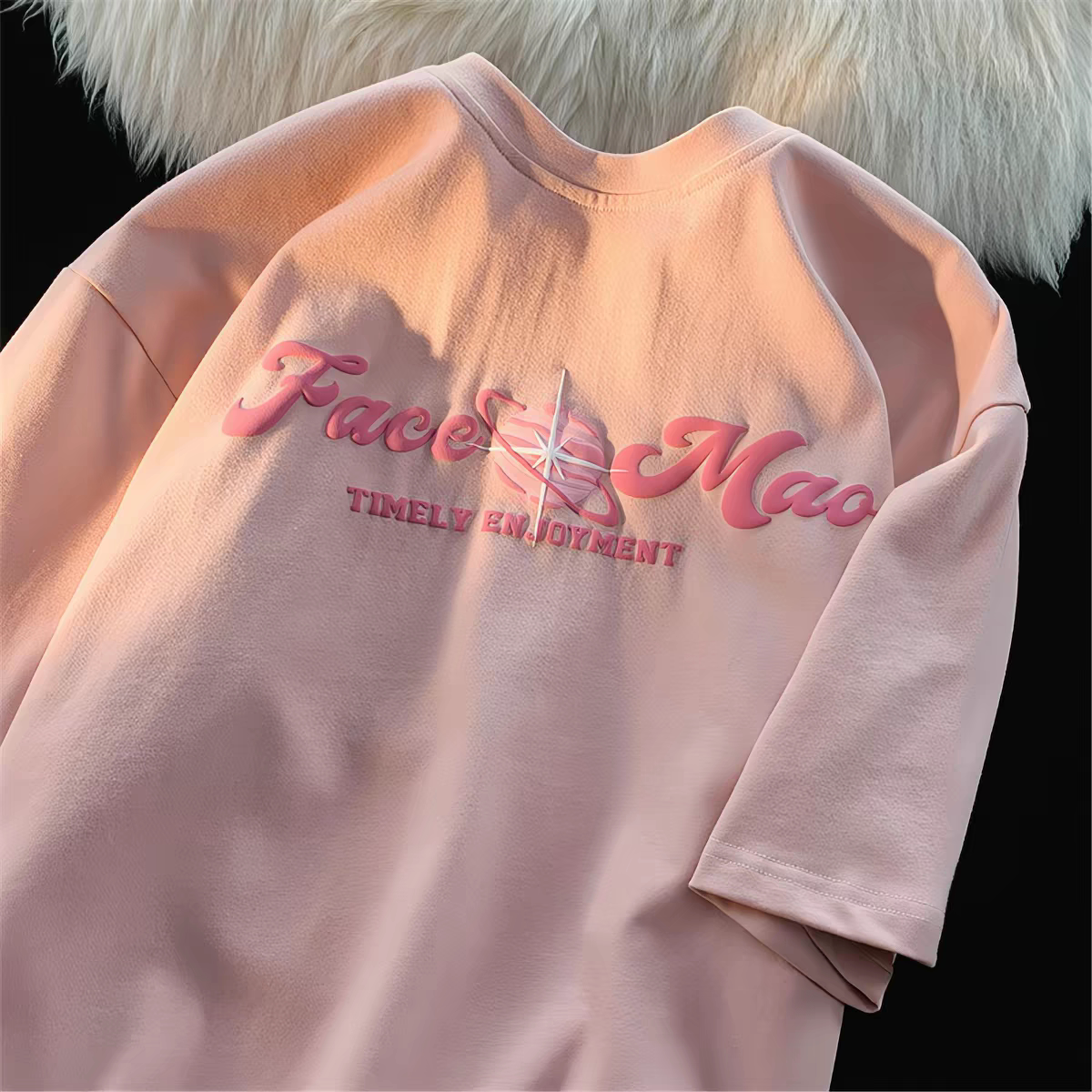 【任选3件】棉棉印象复古短袖t恤3件