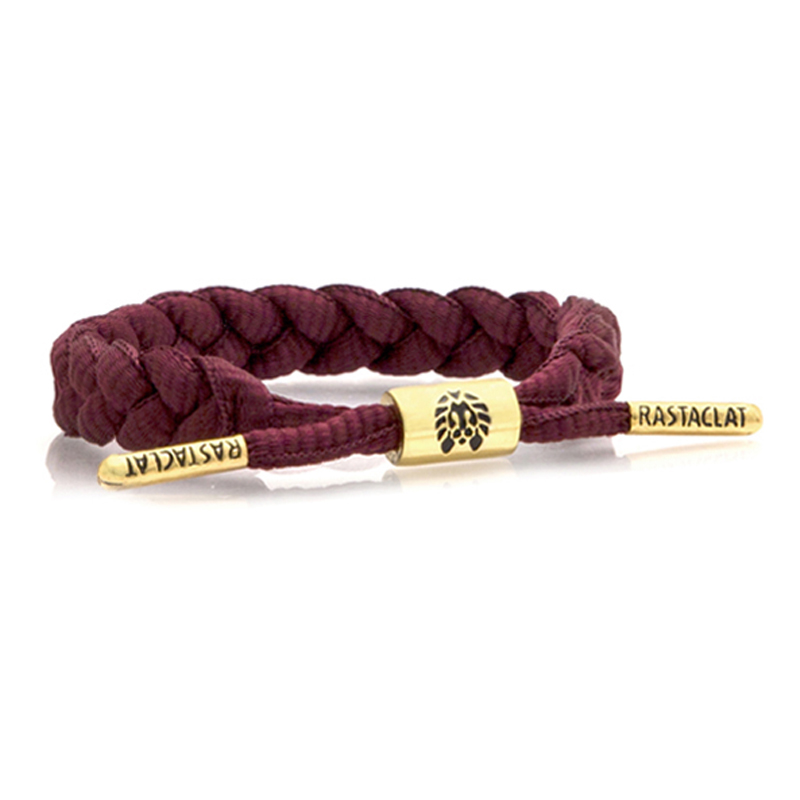 基本系列 鞋带手绳手链 酒红经典款 RASTACLAT 官方正品小狮子 基本系列 鞋带手绳手链 酒红经典款 RASTACLAT 官方正品小狮子