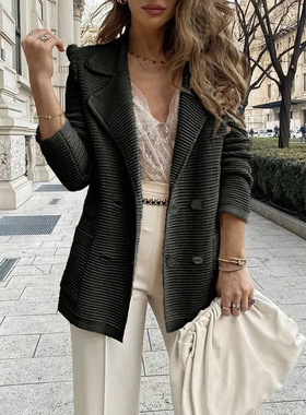 women's Autumn/Winter Casual Cardigan Coat Sweater European